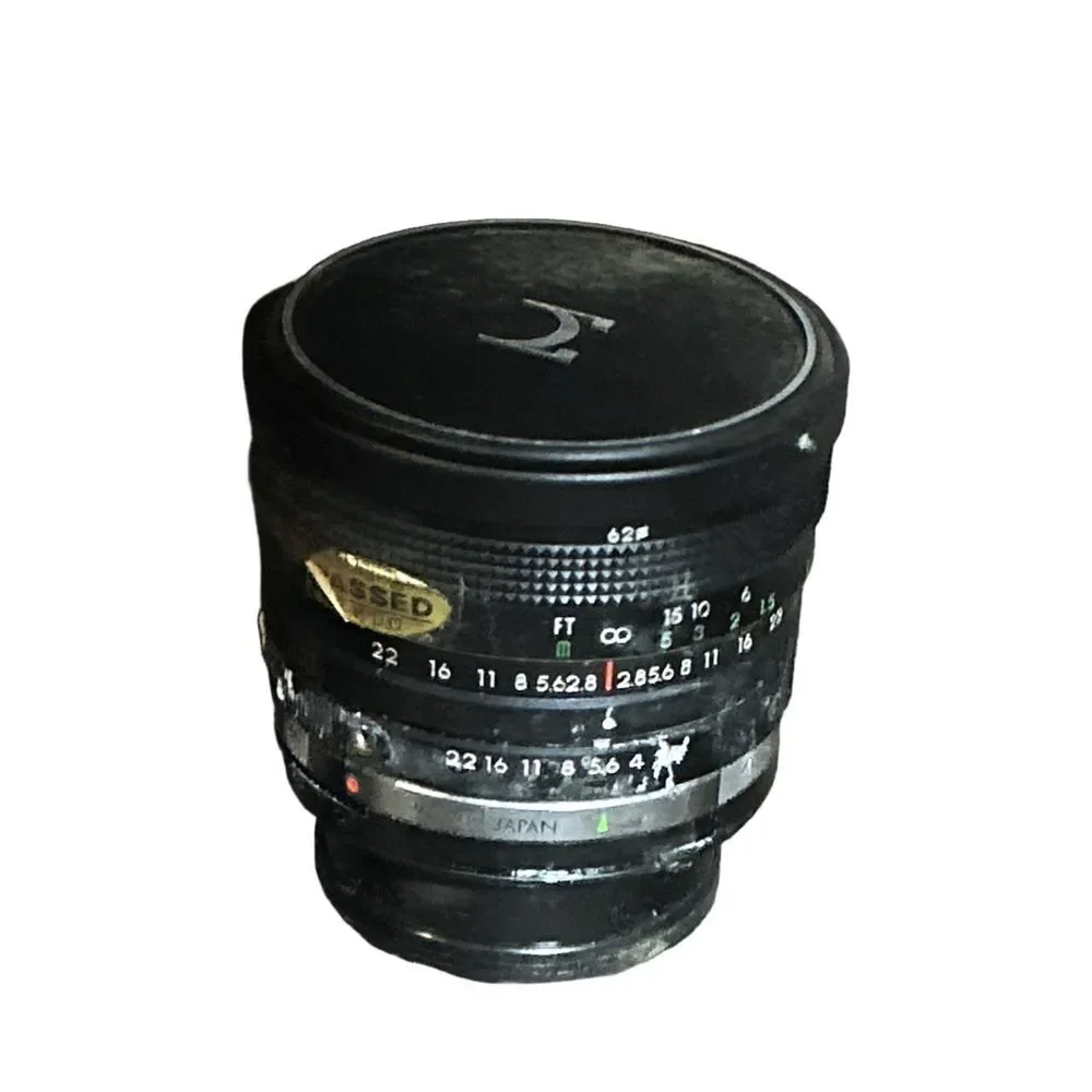 Compact Multi-Coated Camera Lens Black